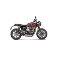Akrapovic Slip-On Exhaust for Triumph Thruxton 1200 /R and Speed Twin Akrapovic Slip-On Exhaust for Triumph Thruxton 1200 /R and Speed Twin